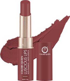 COLORS QUEEN Luscious Lips Long Lasting Non Transfer Creamy Matte Lipstick