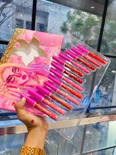 DILANCI KEVIN & COCO 12-in-1 Liquid Lip Gloss Set | Bold, Matte & Glossy Finish