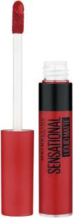 MAYBELLINE NEW YORK Sensational Liquid Matte Lipstick, 14 Red Serenade, 7 ml - Liquid Lipstick Shades Delivering Intense Matte Color Effect