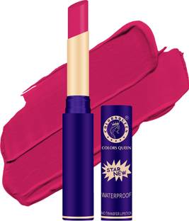 COLORS QUEEN Lips Non Transfer Waterproof Smudge Proof Long Lasting Matte Lipstick