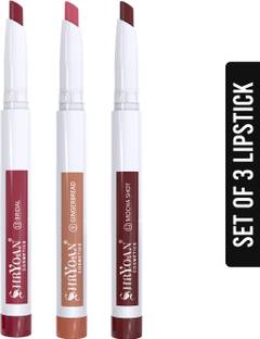 Shryoan Non Transfer 48 Hr Waterproof Proof Lipstick | Long Lasting and Transfer Proof