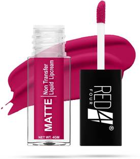 RED4 Miss Perfect Liquid Lip Cream | Non Transfer Matte Liquid Lipstick