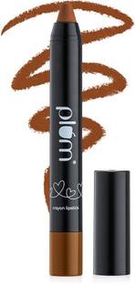 Plum Twist & Go Matte Lipstick | Long Lasting | Double Truffle - 129 (Warm Brown)