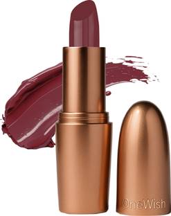 One Wish Creamy Matte Lipstick | 8 Hrs Long Lasting | Smooth & Soft Finish | Shade 13