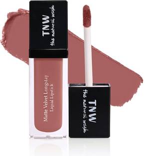 TNW-The Natural Wash Matte Mauvey Pink Smudge Proof Liquid Lipstick