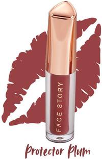 Face Story MIDI's Not Mini Long Lasting Potector Plum Liquid Lipstick