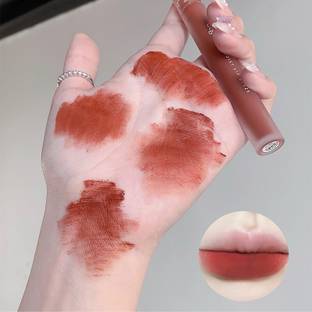 DAIMANPU GEGE BEAR Velvet Matte Nude Liquid Lipstick: Long-Lasting, Waterproof Perfection