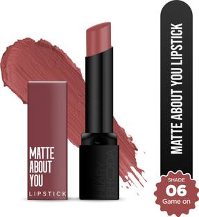 Hilary Rhoda Matte About You Lipstick | Long Lasting & Highly Pigmented | Matte Finish