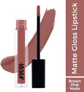 NYKAA 8hour Lasting Full Cover Matte Gloss Flirty Face(3.5ml)