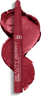 Beauty Berry Poppins Matte Lip Lipstick Enriched with Jojoba Oil & Vitamin E