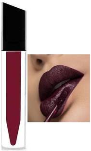 AFARAXIA Non-Sticky Smudge Proof Matte Finish Liquid Burgundy Lipstick