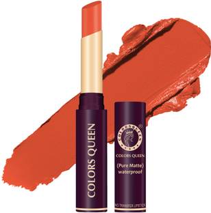 COLORS QUEEN Long Lasting Non Transfer Matte Lipstick for Women
