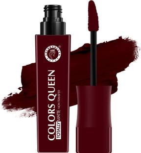 COLORS QUEEN Totally Matte Non Transfer Liquid Lipstick, Long Lasting & Lightweight Formula