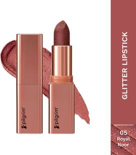 Pilgrim Glitter Lipstick Luxurious 3-D Glitter Formula With Matte Finish