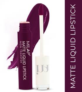 MILAP Matte Liquid Lipstick Waterproof & Non-Transfer