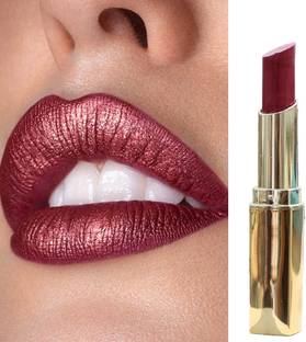 BLUEMERMAID Metallic Shine Glitter Lipstick, Lightweight Lipcolor