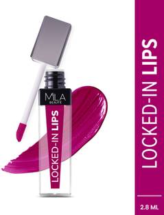 mila beaute Locked In Lips Liquid Lipstick 12 Hour Transfer Proof with Hyaluronic Acid Shade