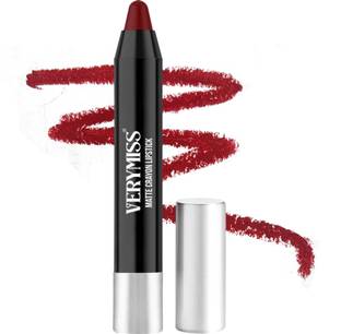 VERYMISS Matte Crayon Lipstick|Long-Lasting |Moisturising|One Swipe Pigmentation