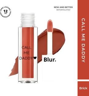 Blur India Call Me Daddy | Nude Matte Liquid Lipsticks - Brick