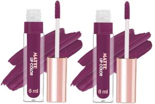 MYEONG Dark Wine Original Matte Lipstick Long Lasting 24 Hour