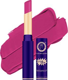 COLORS QUEEN Lips Non Transfer Waterproof Smudge Proof Long Lasting Matte Lipstick