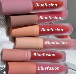 BLUEFUSION Long Stay Matte Lipstick Combo Set of 8