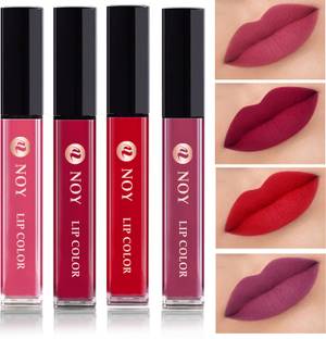 NOY Ultra Matte Liquid Lip Color- Waterproof Long Lasting Lipstick for Indian #NL117