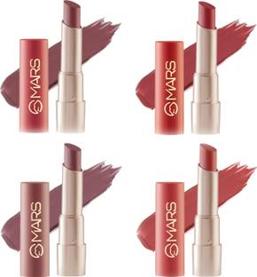 MARS Creamy Base Matte Lipstick Pack Of 4