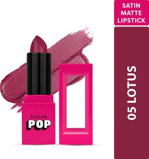 SUGAR POP Satin Matte Lipstick 05 - Long-wearing | Full Coverage