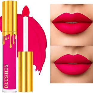 BLUSHIS Non Transfer Ultra Smooth Highly Pigmented Matte Liquid Lipstick