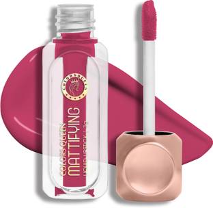COLORS QUEEN Mattifying Non Transfer Liquid Matte Lipstick Enriched with Vitamin E Almond Oil