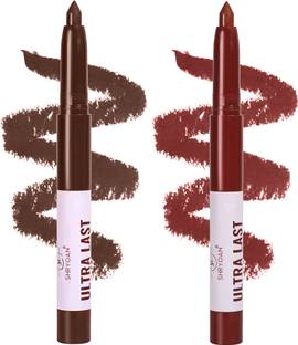 Shryoan Ultra Last Crayon Lipstick | Matte Finish | Lightweight & Non-Transfer Formula