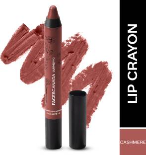 FACES CANADA Ultime Pro Matte Lip Crayon | 8HR Long Stay | Smooth Creamy Matte Texture |