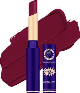 COLORS QUEEN Lips Non Transfer Waterproof Smudge Proof Long Lasting Matte Lipstick