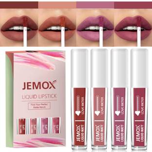 JEMOX Beauty Sensational Water Proof Long Lasting Liquid Matte Mini Lipstick