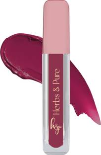 Herbs and Pure Long Lasting, Smudge Proof, Liquid Matte Lipstick