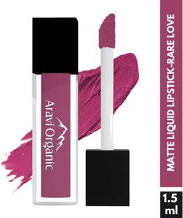 Aravi Organic Soft Pink Matte Finish Long Stay Liquid Lipstick With Almond Oil & Vitamin E