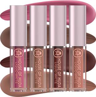 House Of Huda Professional Matte Minis Red Edition Liquid Lipstick