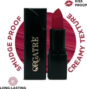 Orgatre Lush Rich Matte Bullet Lipstick - Long-lasting, Intense Color & Smooth Finish