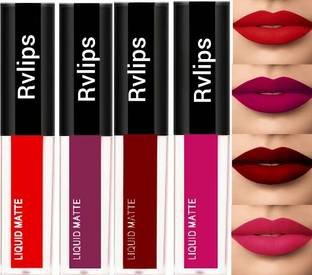 RVLIPS Non Transfer Smudge Proof Longlasting Sensational Liquid Matte Lipstick