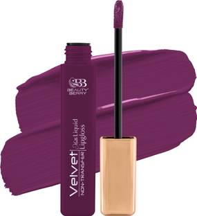 Beauty Berry Velvet Waterproof, Non Transfer Long Lasting Matte Liquid Lipstick for Women