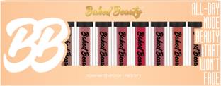 BAKED BEAUTY Matte Liquid, Long Lasting Mini Lipstick Set, Waterproof, Pack of 9