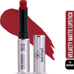 Shryoan Non Transfer 48 Hours Waterproof/Smudge Proof Lipstick - 5 Gms
