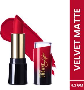 MILAP Urbane Velvet Matte Lipstick Waterproof & Smudge Proof Non Transfer Long Stay