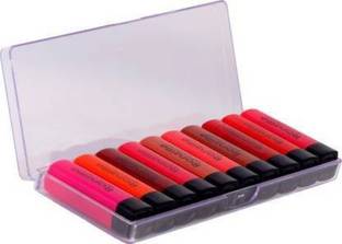 LORSHEL BEAUTY Pocket Matte Lipstick set of 10 pc
