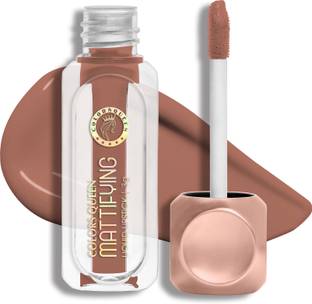 COLORS QUEEN Mattifying Non Transfer Liquid Matte Lipstick Enriched with Vitamin E Almond Oil
