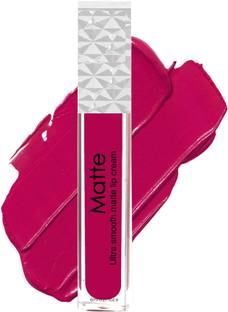 MYEONG Ultra Smooth Magenta Color, Long Lasting Weightless Matte Finish Silky Lipstick
