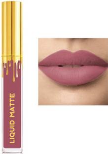 rezmay HD Makeup Beauty Liquid Non Transfer Waterproof Matte Lipstick, Shade Mauve