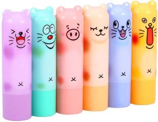 Facejewel Lip Balm for Kids,Girls Lip Balm Kids Cute (Random Color)