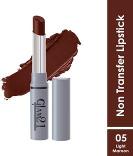 Glam21 Non Transfer Lipstick-Longlasting & Lightweight Creamy Matte Look for Everyday